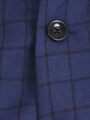 blue cotton nehru jacket - 15514291 - Standard Image - 4