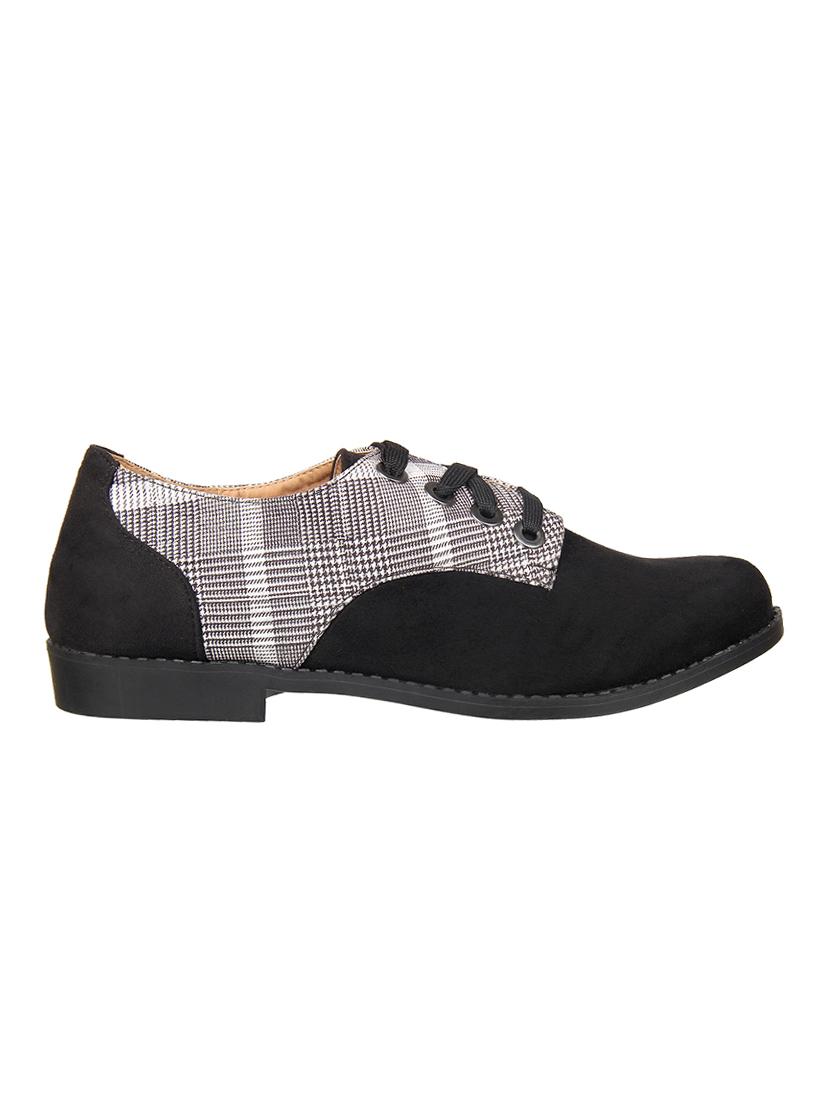 black lace-up casual shoes - 15515029 - Zoom Image - 2