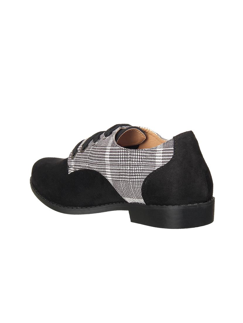 black lace-up casual shoes - 15515029 - Zoom Image - 3