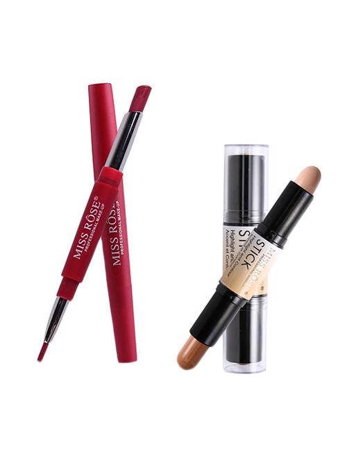 miss rose combo (lipstick + concealer stick) - 15516116 - Standard Image - 1