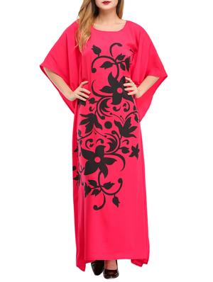 fuchsia printed kaftan - 15516942 - Standard Image - 1