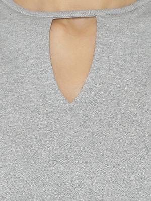 sleeveless keyhole neck top - 15518052 - Standard Image - 4
