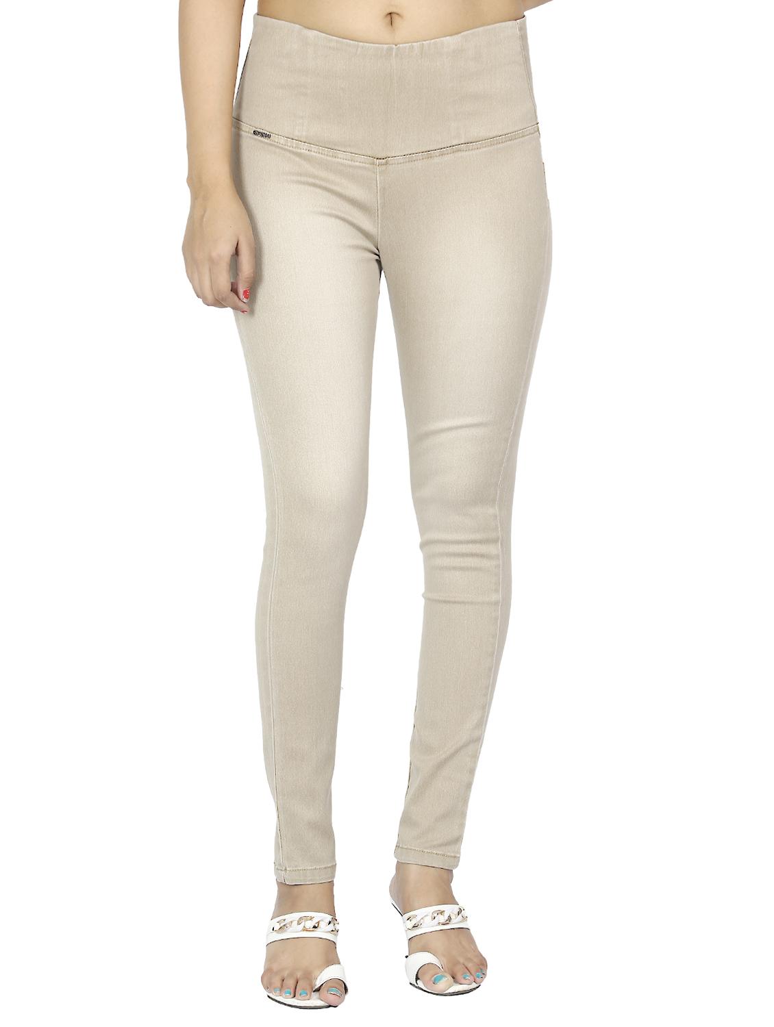 stone washed denim jegging - 15518248 - Zoom Image - 1