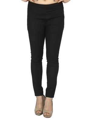 mid waist solid jegging - 15518254 - Standard Image - 1