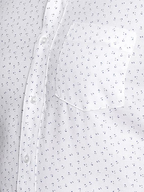 white cotton formal shirt - 15519225 - Zoom Image - 5