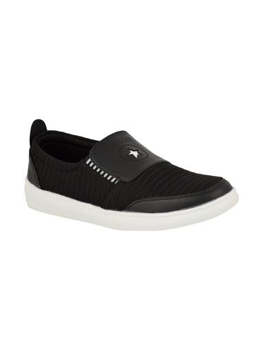 black Mesh casual slipons - 15519339 - Very Small Image - 1