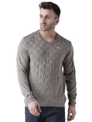 grey acrylic pullover - 15519405 - Standard Image - 1