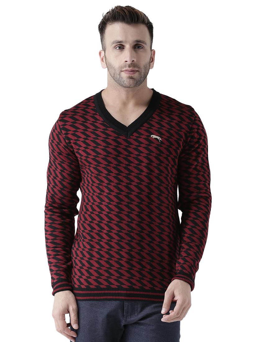 red acrylic pullover - 15519406 - Zoom Image - 1