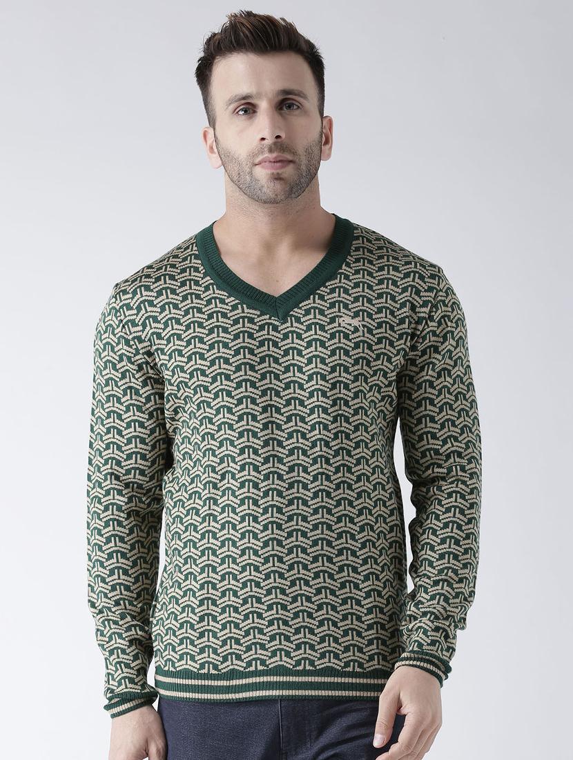 green acrylic pullover - 15519408 - Zoom Image - 1