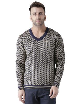 navy blue acrylic pullover - 15519409 - Standard Image - 1