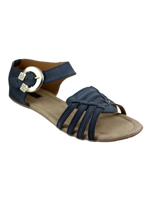 blue closed back sandals - 15519526 - Standard Image - 1