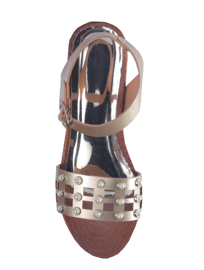 gold platforms wedges - 15520352 - Zoom Image - 4