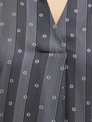 shirt collared printed top - 15521912 - Standard Image - 5
