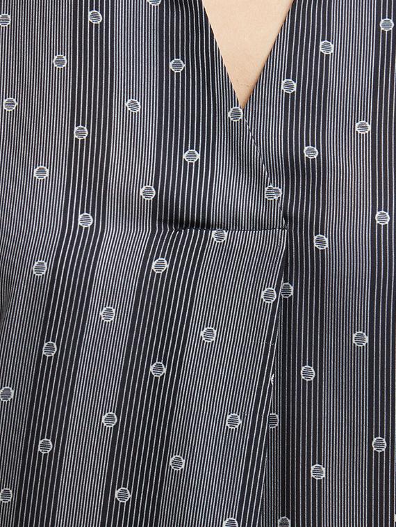 shirt collared printed top - 15521912 - Zoom Image - 5