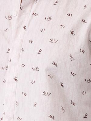 pink cotton casual shirt - 15521935 - Standard Image - 5