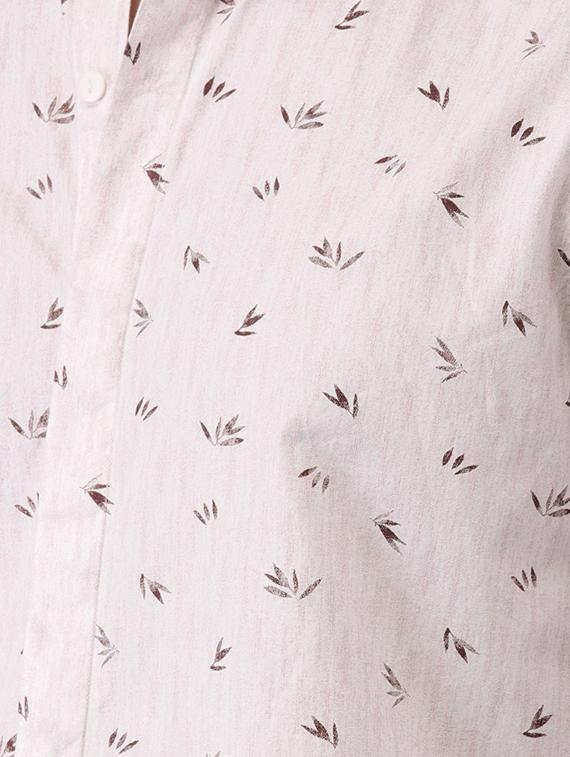 pink cotton casual shirt - 15521935 - Zoom Image - 5