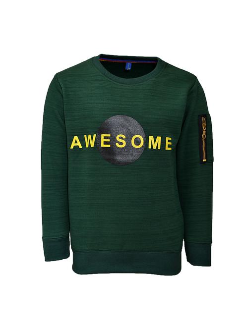 green fleece sweatshirt - 15523622 - Standard Image - 1