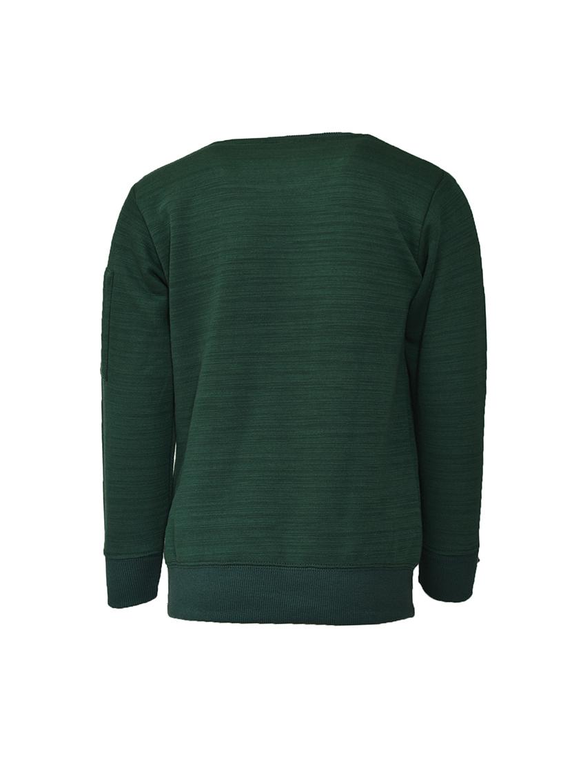 green fleece sweatshirt - 15523622 - Zoom Image - 2