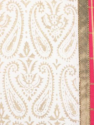 high low foil print kurta - 15523790 - Standard Image - 5