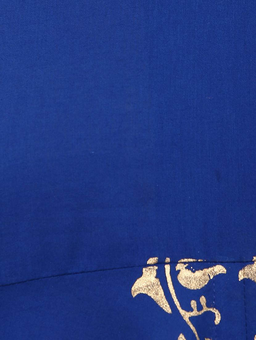 a-line block print kurta - 15523843 - Zoom Image - 5