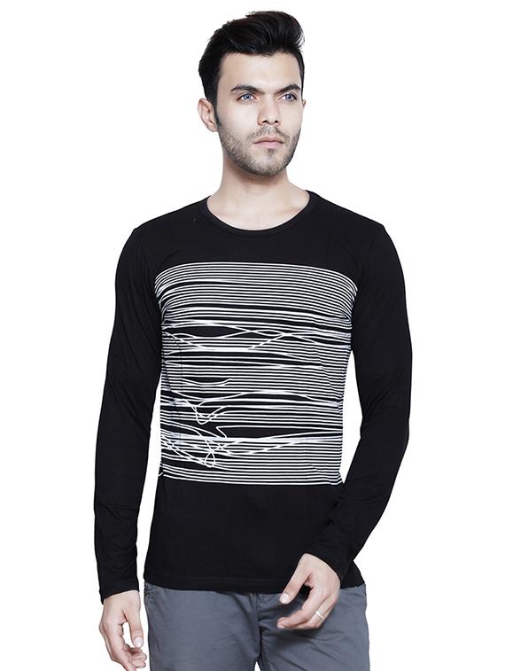 monochrome cotton t-shirt - 15523942 - Zoom Image - 1