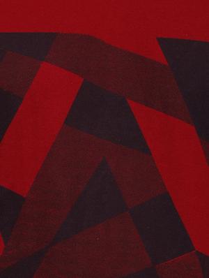 red cotton front print t-shirt - 15523944 - Standard Image - 5