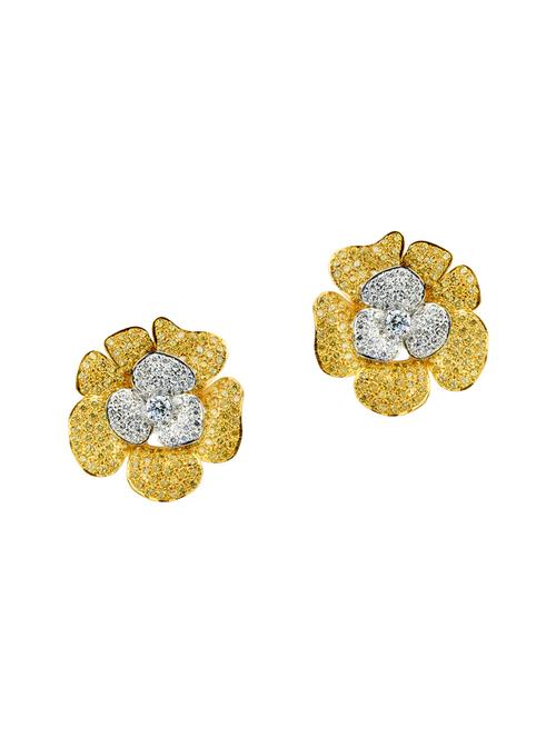 gold tone stone earrings - 15524136 - Standard Image - 1