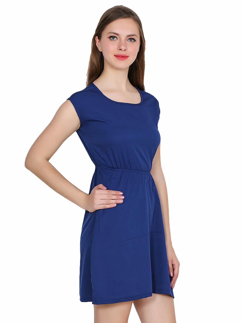 elasticated waist a-line dress - 15524873 - Zoom Image - 2
