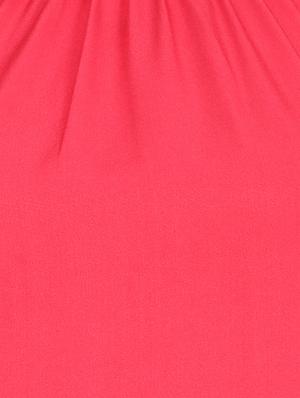 gathered neck detail dress - 15524881 - Standard Image - 4