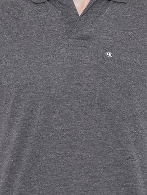 grey solid t-shirt - 15526773 - Standard Image - 4