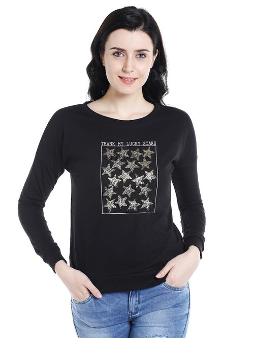 graphic print pullover - 15527093 - Standard Image - 1