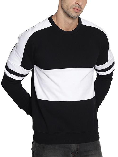black fleece sweatshirt - 15527367 - Standard Image - 1