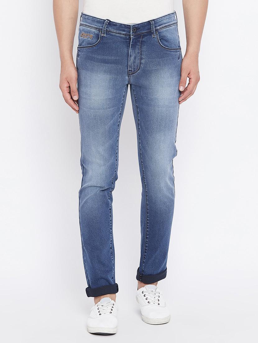 blue denim washed jeans - 15527490 - Zoom Image - 1