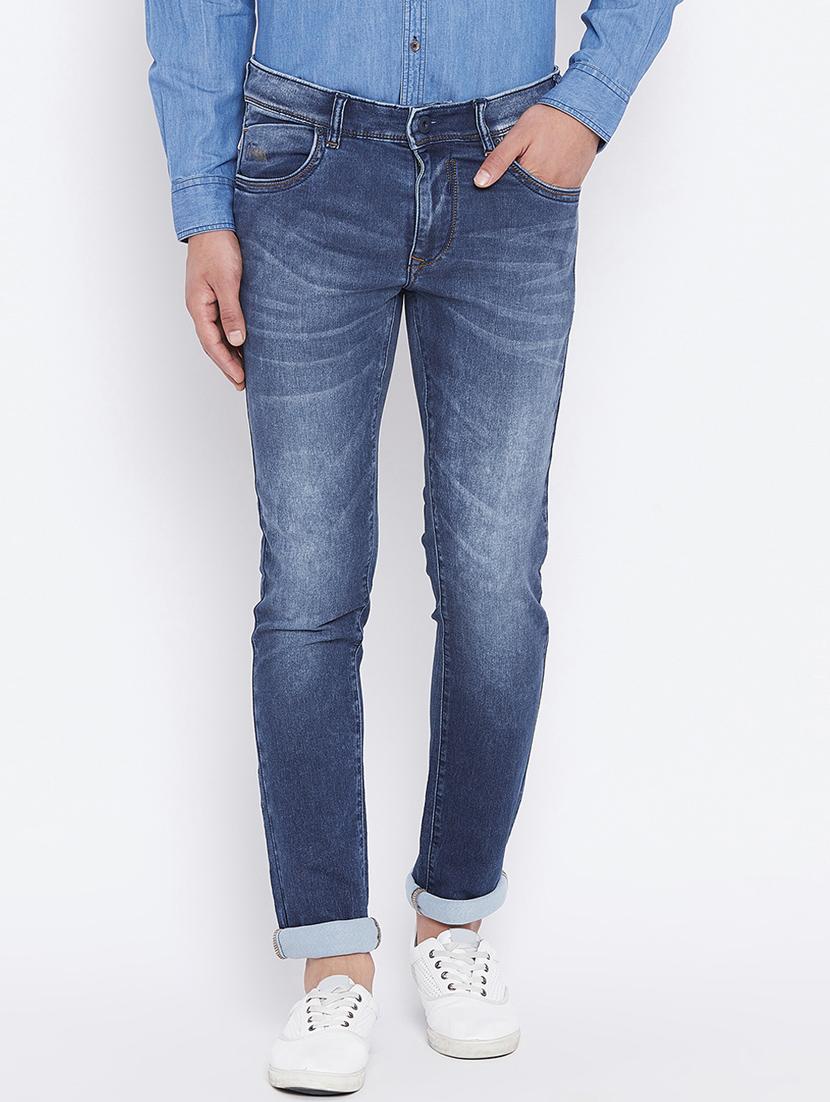 blue denim washed jeans - 15527502 - Zoom Image - 1