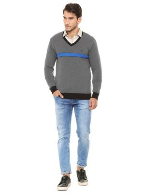 grey acrylic pullover - 15530440 - Standard Image - 3