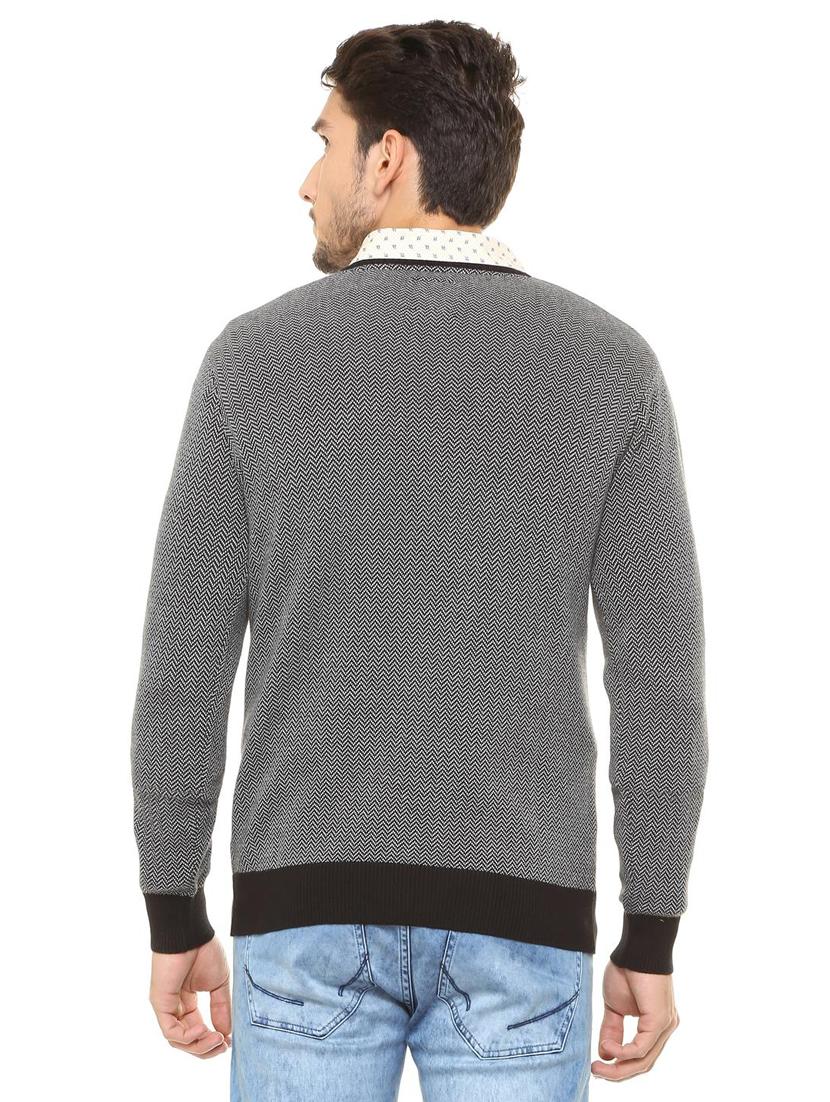 grey acrylic pullover - 15530440 - Zoom Image - 2