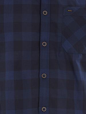 blue cotton casual shirt - 15530567 - Standard Image - 5
