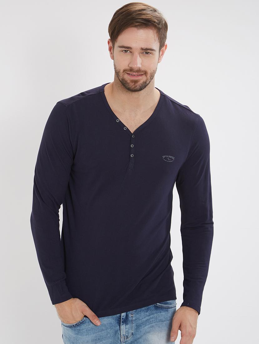 blue cotton t-shirt - 15530584 - Zoom Image - 1