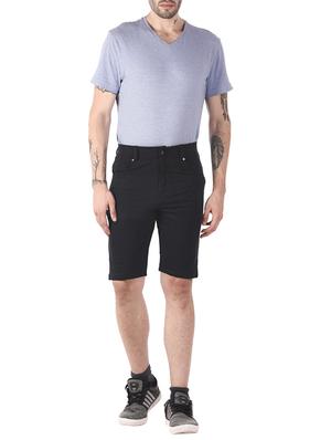 navy blue cotton bermuda - 15530852 - Standard Image - 4