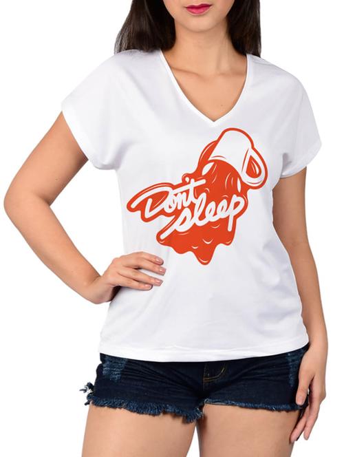 slogan print graphic tee - 15532590 - Standard Image - 1