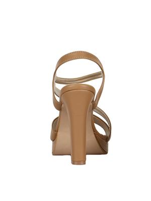 beige back strap sandals - 15533472 - Standard Image - 3