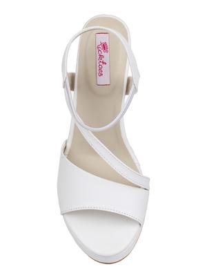 white back strap sandals - 15533474 - Standard Image - 4