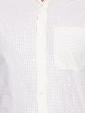 beige cotton formal shirt - 15535463 - Standard Image - 4