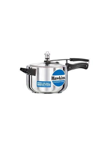 Hawkins Stainless Steel 4L Pressure Cooker (B45) - 15536928 - Very Small Image - 1