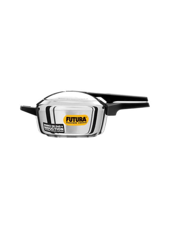 Futura Stainless Steel 4L Pressure Cooker with Induction compatible Base (F41) - 15536940 - Zoom Image - 1