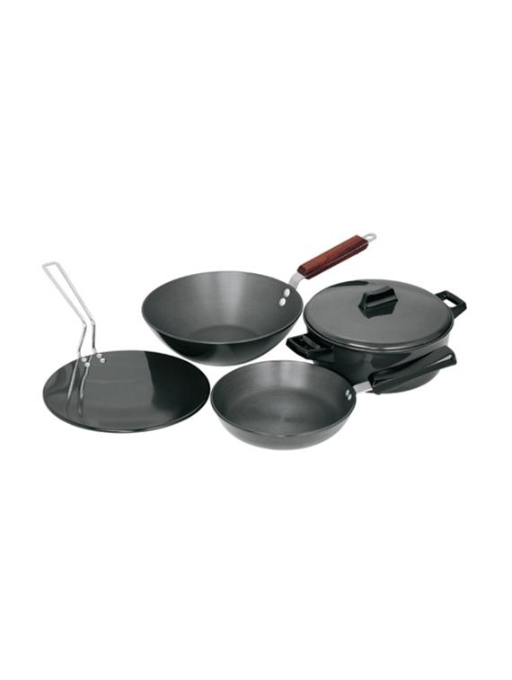 Futura Hard Anodised Cookware Set No 1: (contains L50, L05, L20 & L60) (LS1) - 15536959 - Zoom Image - 1