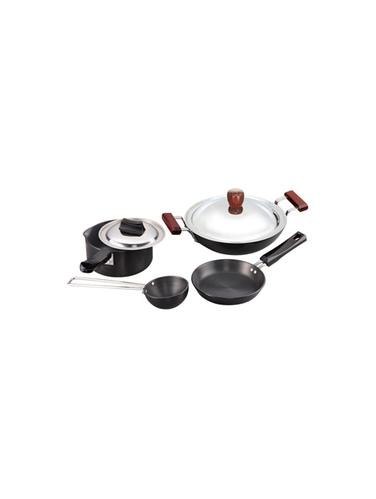 Futura Hard Anodised Cookware Set No. 7: (contains L31, L95, L01 & L74) (LS8) - 15536963 - Very Small Image - 1