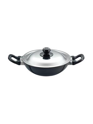 Futura Nonstick 1.5 L, 22 cm, 3.25 mm (Kadhai) with SS lid (Q19) - 15536965 - Standard Image - 1