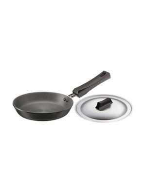 Futura Hard Anodised Frying Pan 18 cm, 4.06 mm with SS lid (L02) - 15536985 - Standard Image - 1