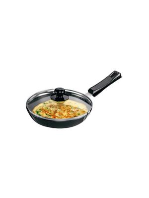 Futura Hard Anodised Frying Pan 22 cm, 4.06 mm with Glass Lid (L07) - 15536988 - Standard Image - 1